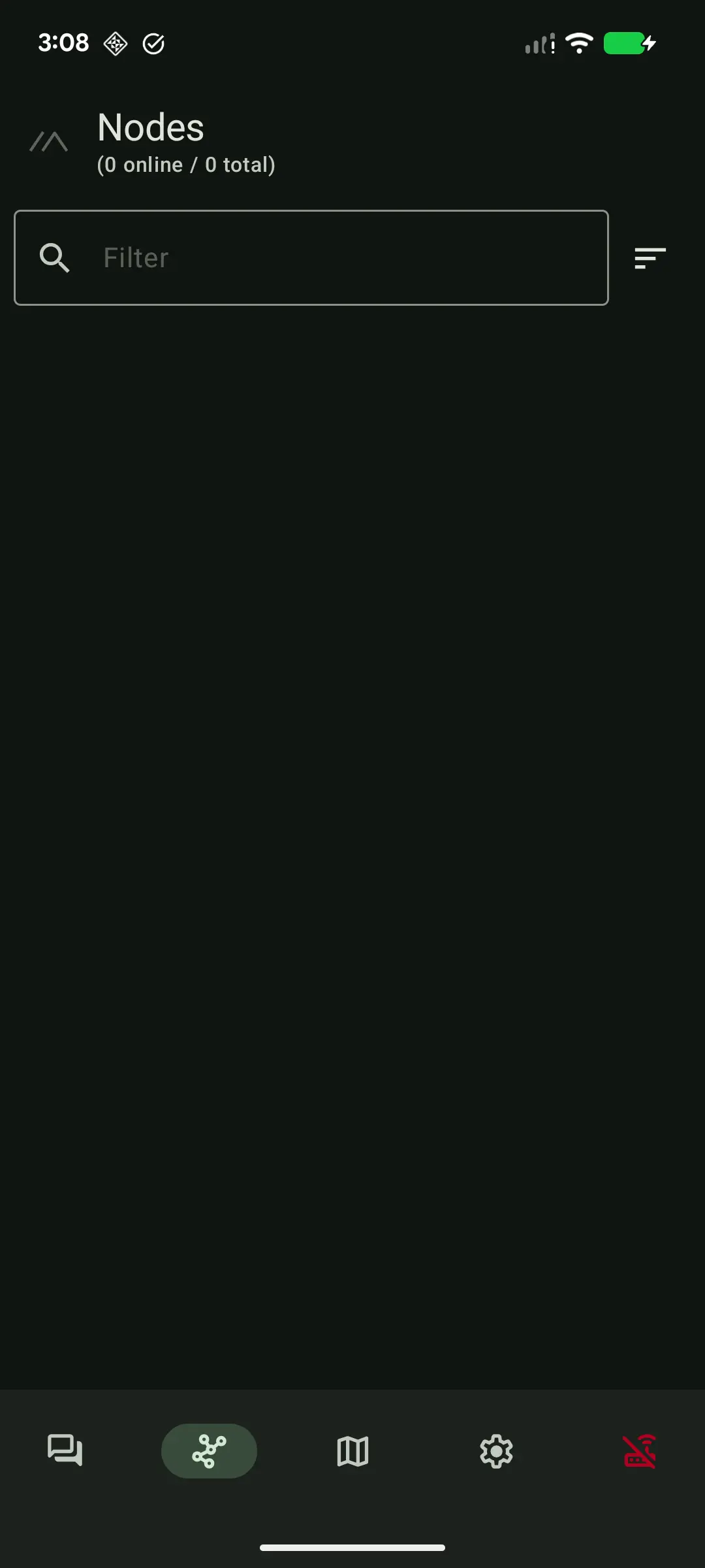 Fresh install with no device connected