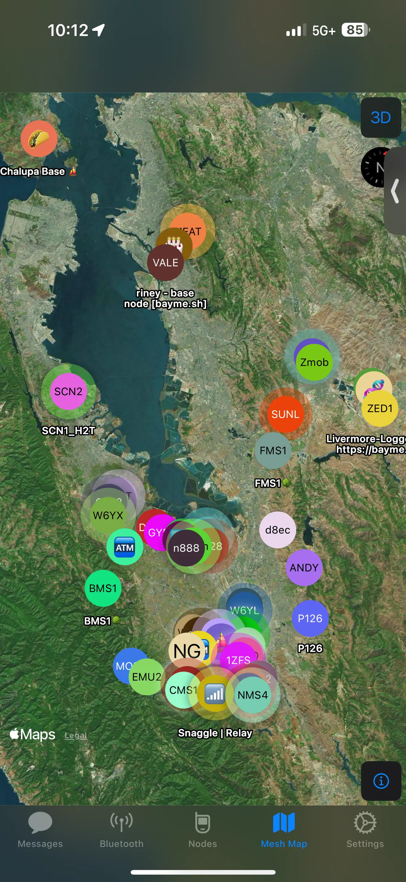 Meshtastic Bay Are Group Mesh